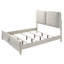 Lit avec DEL, boucle gris clair-1528947776
