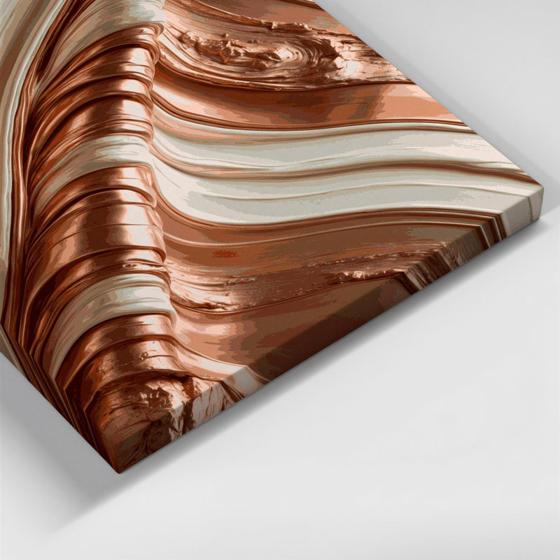 Art mural sur toile DiagonalStripes, H 11 po x l 14 po