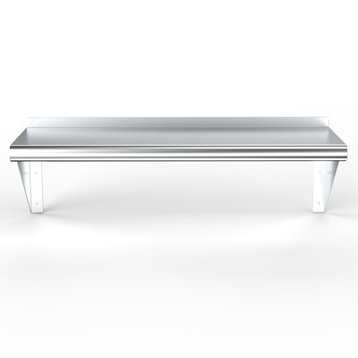 Amgood Stainless Steel Wall Mounted Shelf