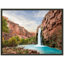 Impression de chutes de Havasu - art mural cascade du Grand Canyon - affiche de toile de rivière bleu turquoise - Arizona Nature Landscape Art-87054987