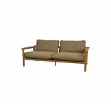 Sticks 2-Seater Teak Sofa With Cushion Set