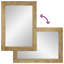 Solid Wood Rectangle Mirror