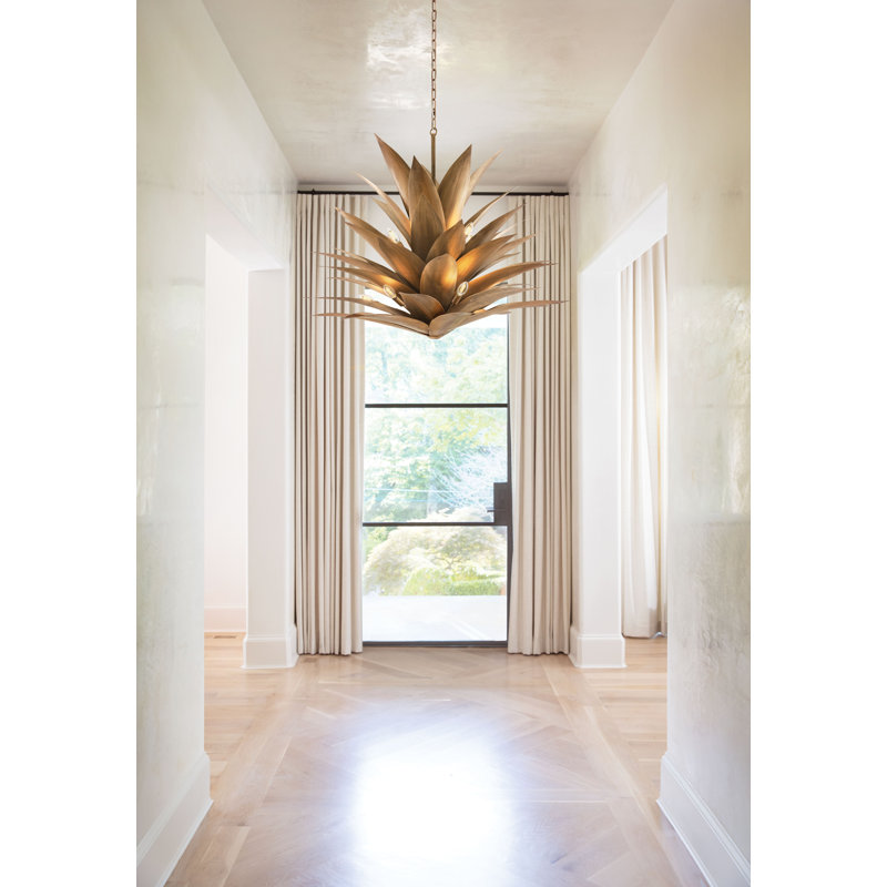 Agave 12 - Light Unique Geometric Chandelier