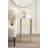 LeMaire Square Marble Top Drink Table