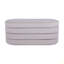 Banc avec rangement en velours