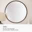 Metal Round Wall Mirror