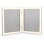 Enamel Rectangle 2 Photo Picture Frame