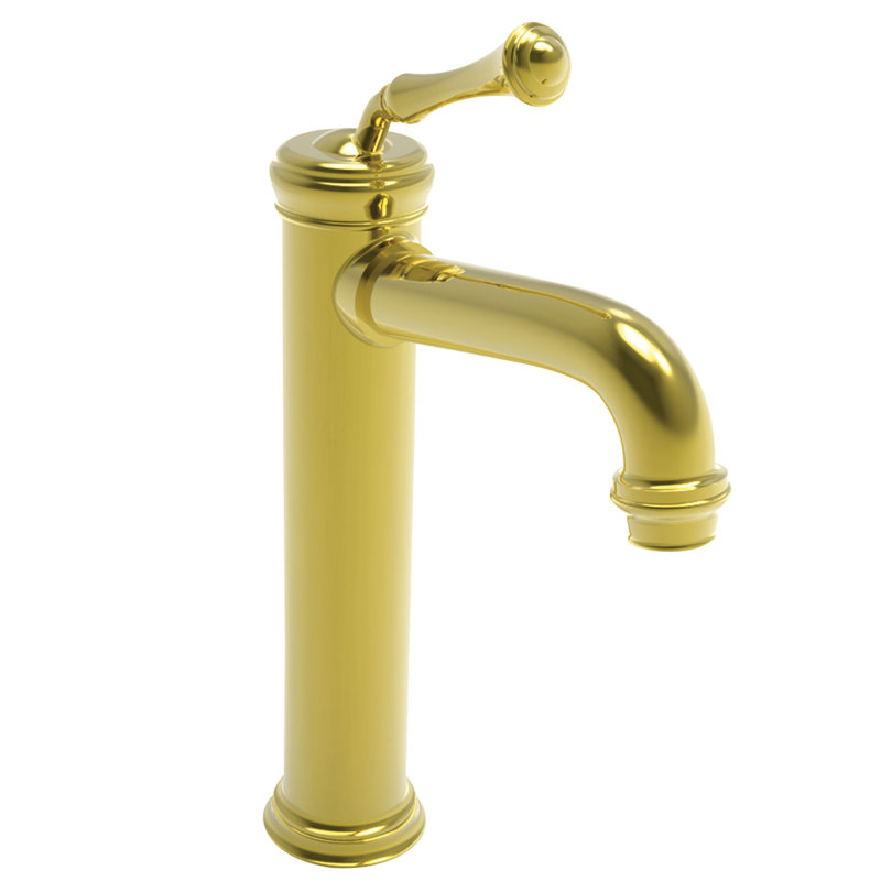 Astor Single Hole Vessel Faucet, Polished Gold (PVD)