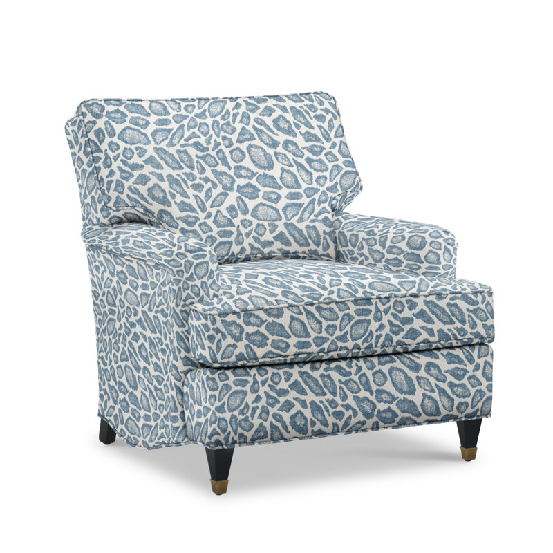 Brockville Club Chair, Chambray Polyester, Legends