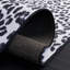 Tapis à imprimé animal ivoire / noir-199782573