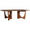 Walnut Grove Solid Wood Trestle Coffee Table