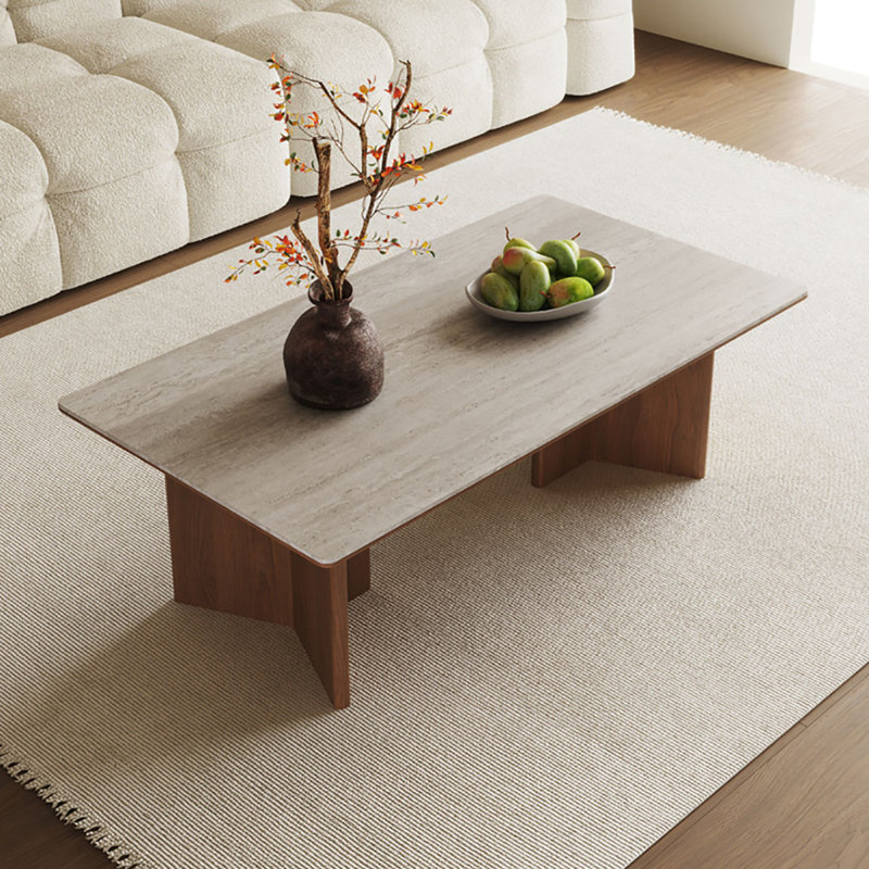 Table de bout Vintage, H 15,7 po x L 55,1 po x l 31,5 po