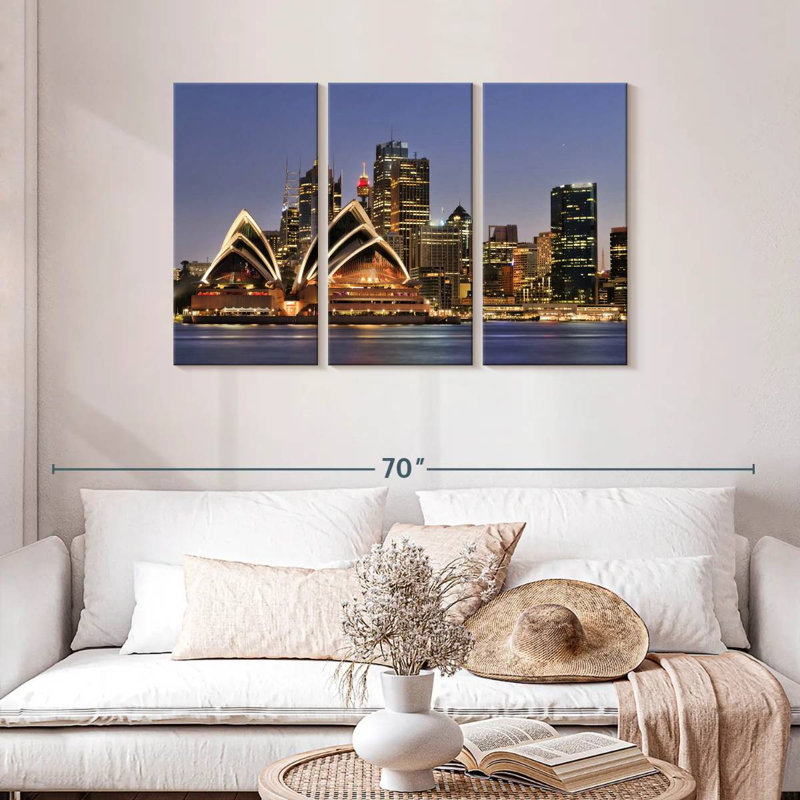 Sirci illuminé Sydney, H 28 po x l 45 po