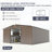 Campcraft 10*12ft  0.25mm color steel plate, surface protective film, Two daylight Windows, A practical and thoughtful gift,two colors can be freely selected storage sheds