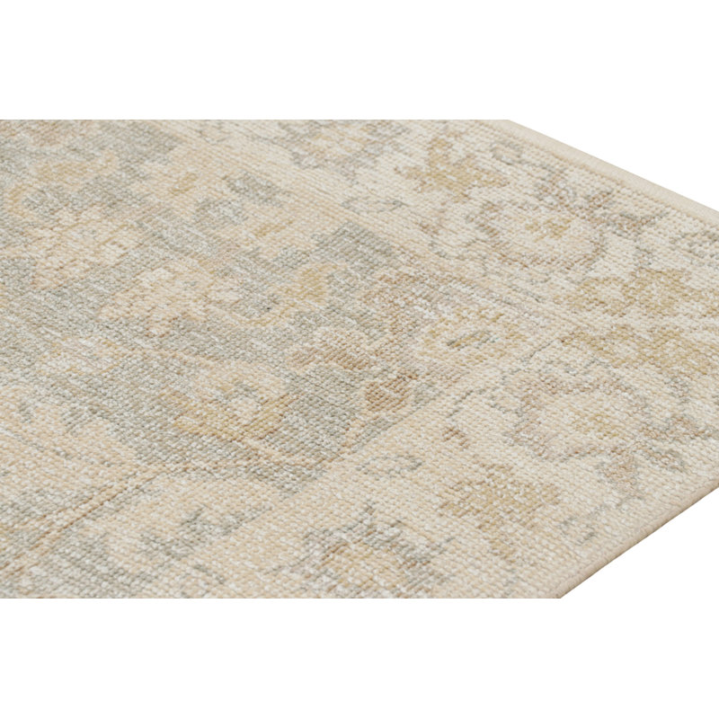 Hand Knotted Wool Geometric Area Rug, Rectangle 6' x 9'