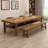 Burlywood Rectangular Solid Wood desk-214100436