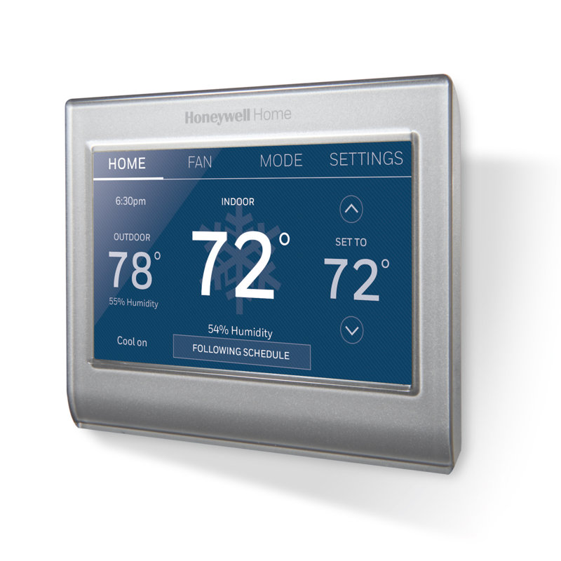 Honeywell Silver Wi-Fi Smart Color Programmable Thermostat