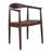 Kazbah 18.9'' H Leather Upholstered Armchair-396131410
