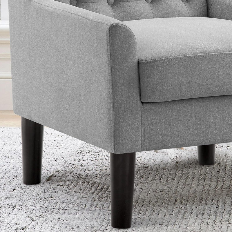 Fauteuil confortable Modern Furniture, Gris