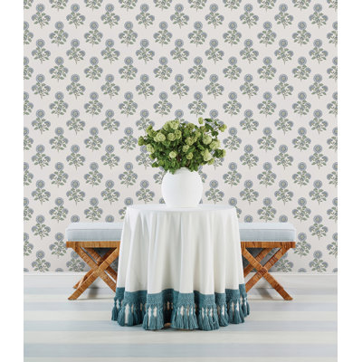 Peel & Stick Floral Roll