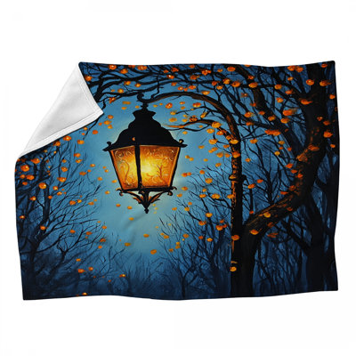 Jeté en molleton Night Lantern - Jetés de nuit pour canapés ou lits