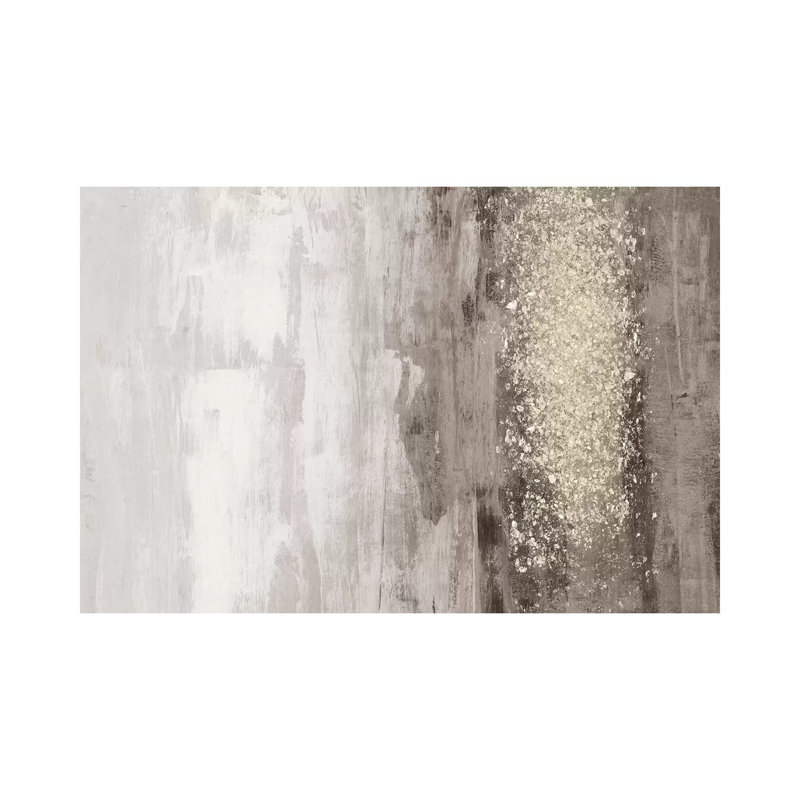 Glitter Rain I by Jennifer Goldberger - Wrapped Canvas Painting, 152.5 cm H x 101.5 cm W