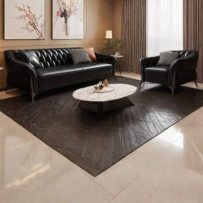 American retro style straight-row sofa