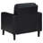 Lalittah Upholstered Track Arm Accent Chair Black-213846941
