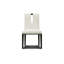 Flute Leather Dining Chair