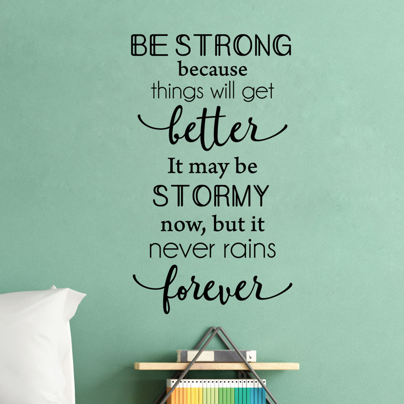 Text & Numbers Non-Wall Damaging Wall Decal