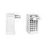 Armoire de rangement 35 po avec 24 tiroirs modulaires Farmhouse Coffee-1293697647