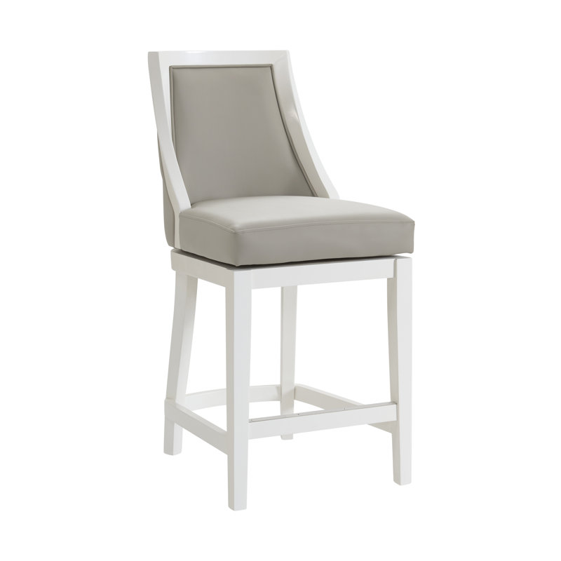 Ellie Bar Height Swivel Stool, 26-Inch Seat Height, Single, Counter Stool (26" Seat Height), 1
