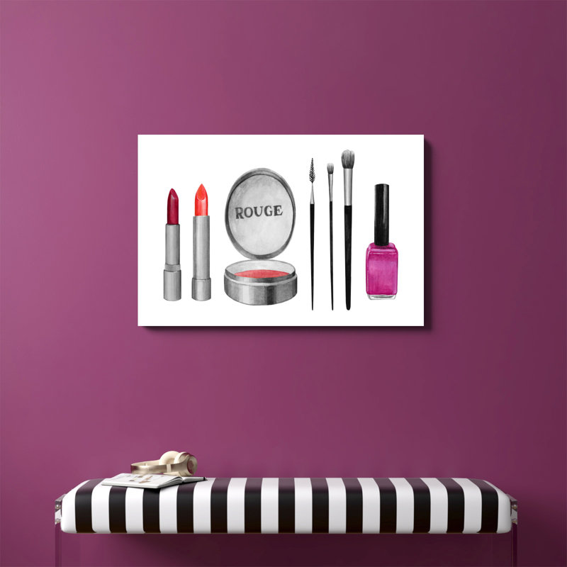 Échantillons de maquillage I, H 24 po x l 36 po x P 1,25 po