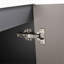 Freestanding Bathroom Vanity with White Sink & 2 Soft-Close Cabinet Doors-1081227530