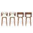 Swivel Faux Leather Counter Height Bar Stools-1141682187-1157621654