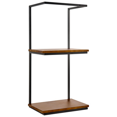 2 Piece Solid Wood Bracket Shelf