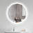 Riaz Glass Flat Wall Mirror