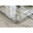 Lennert 44"W Modern Rectangular Glass Coffee Table for Living Room