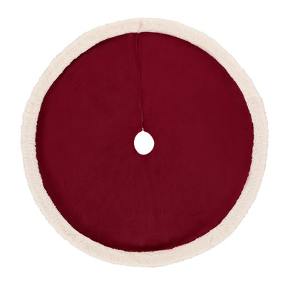 Casey Sherpa - Tree Skirt Christmas Tree Skirt