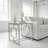 Varda Glass Top End Table