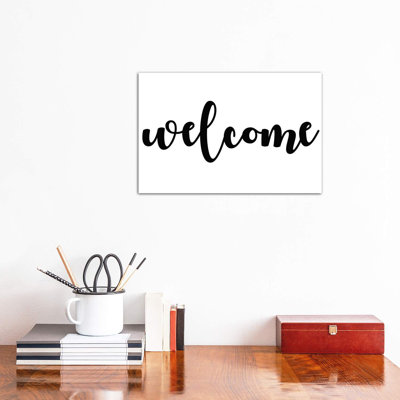 Welcome by Art Mirano - Wrapped Canvas Print