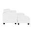 141.5'' Large Size 6 Seater U-Shaped Fabric Couch With Movable , Side Pocket Armrest, Breathable Skin-, Springs, Stable Hardware, Office Use Modern And Large, Beige, Comfortable Soft Support, Frame,
