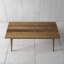 Table de salle à manger en bois massif Fleener