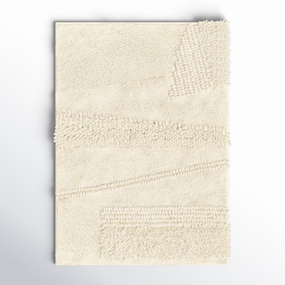 Laverne Solid Cotton Bath Rug