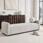 Banc de rangement rabattable avec revêtement en chenille-1223064767