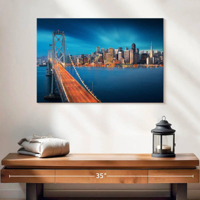 Lilie SF Bay Bridge Twilight Rush