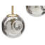 Awbree - Light Transparent/Brass Cluster Pendant-4717481-4717480