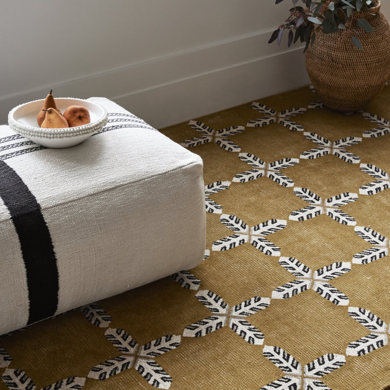 Tapis Simpatico touffeté à la main, Rectangle 7 pi 6 po x 9 pi 6 po