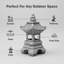 Statue de lampe de jardin zen-118735746