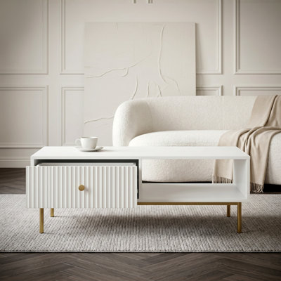 Ahdia Coffee Table with Storage